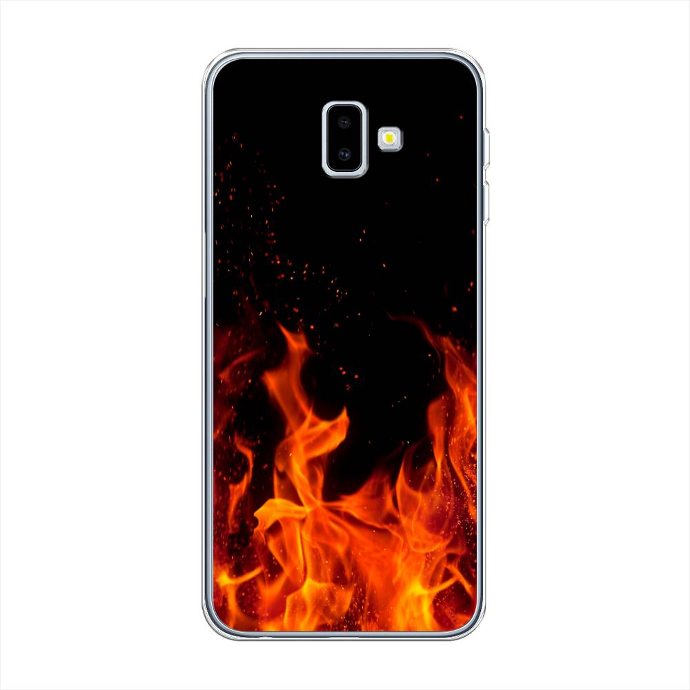 

Чехол Awog на Samsung Galaxy J6 + "Все в огне", Разноцветный, 26950-4