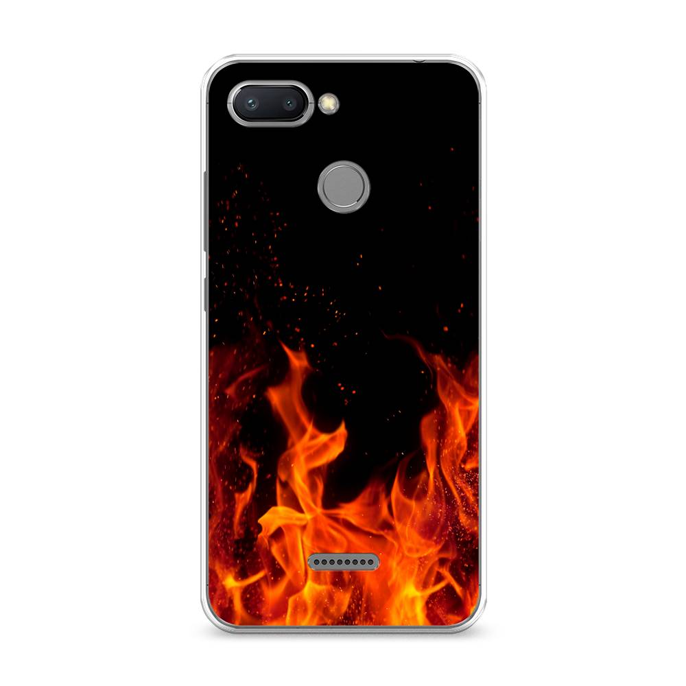 

Чехол Awog на Xiaomi Redmi 6 "Все в огне", Разноцветный, 33850-4