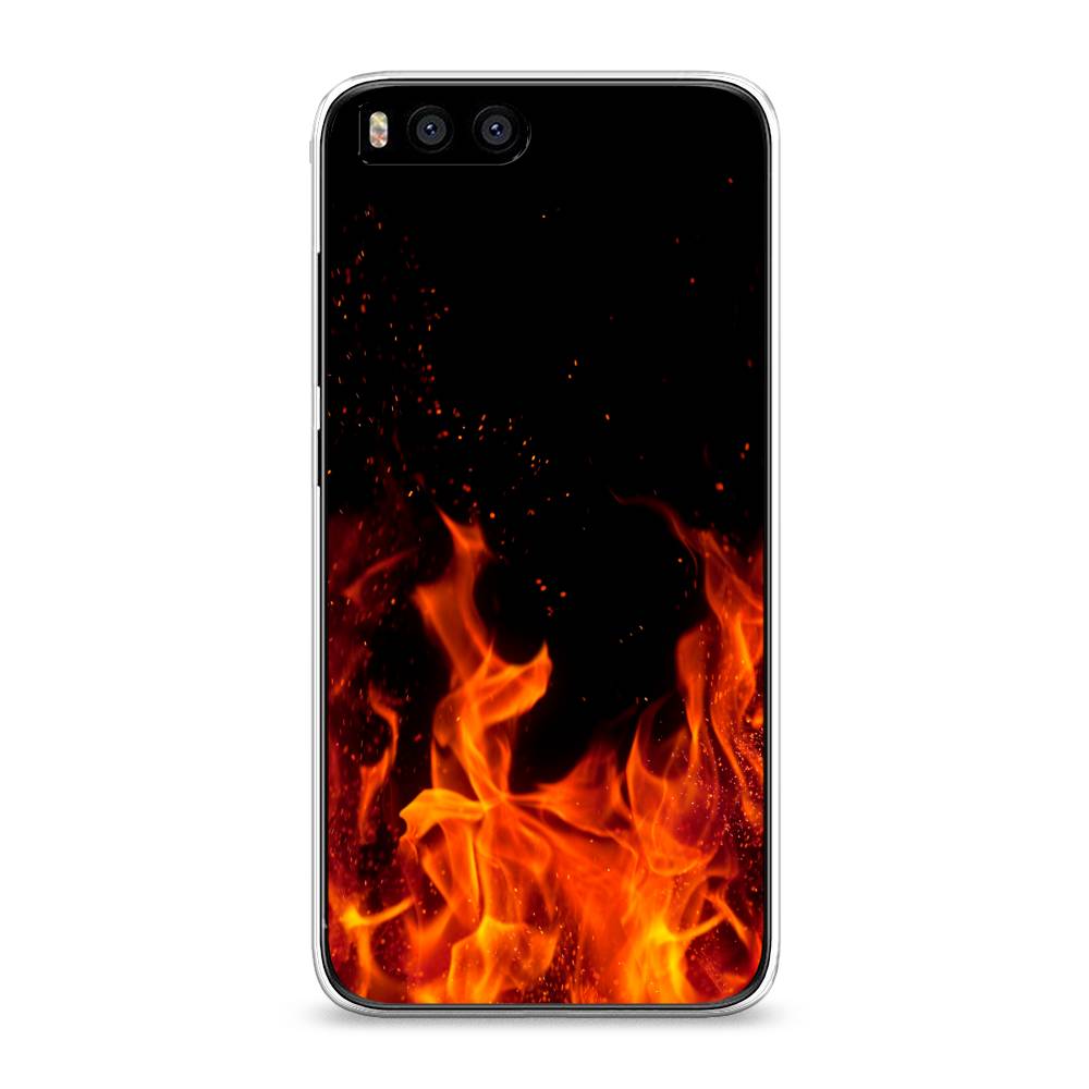 

Чехол Awog на Xiaomi Mi6 "Все в огне", Разноцветный, 30650-4