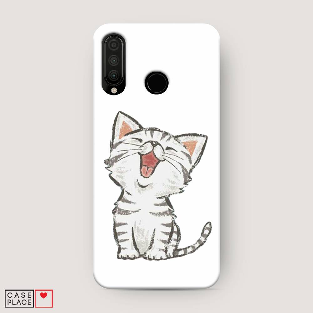 

Чехол Awog "Котенок рисованный" для Huawei P30 Lite