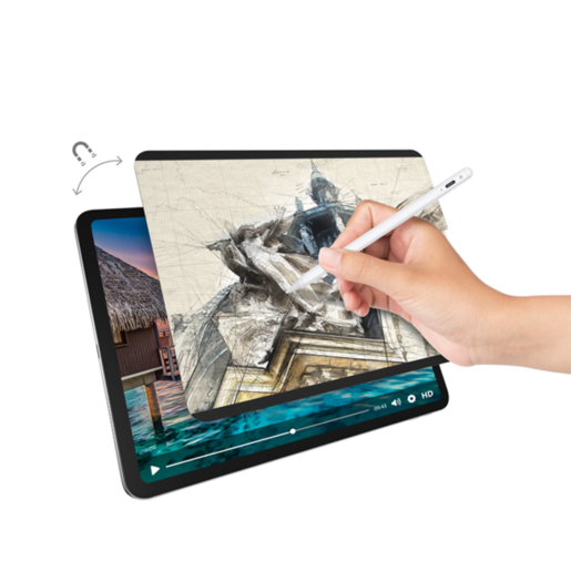 

Защитная плёнка SwitchEasy SwitchPaper Magnetic iPad Pro 11" 2018-2021&2020 iPad Air 10.9", SwitchPaper Magnetic для iPad Pro 11" 2018-2021&2020 iPad Air 10.9"