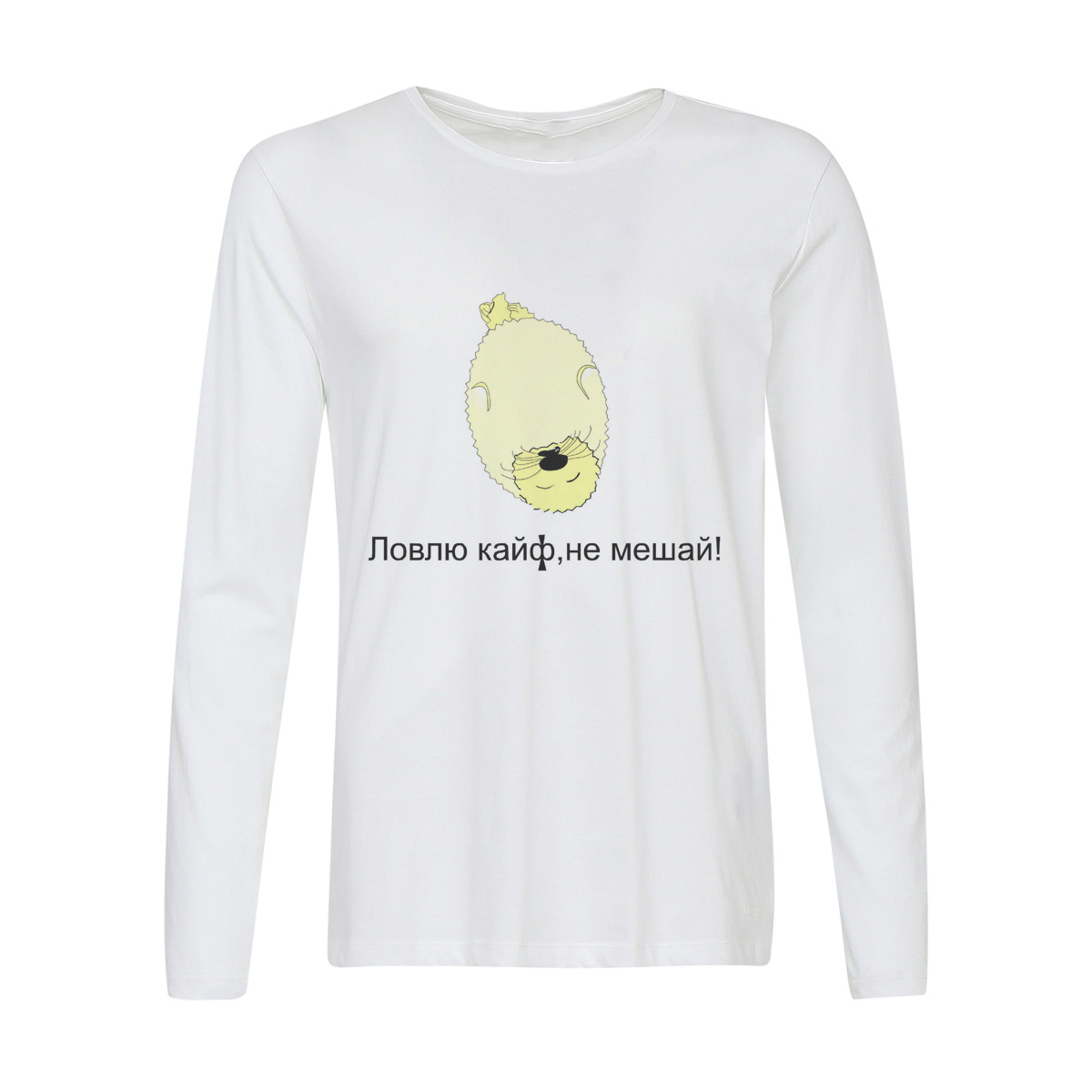 

Лонгслив CoolPodarok Ловлю кайф, не мешай!, 2w013398