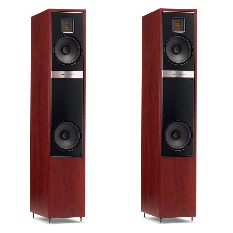 фото Напольные колонки martin logan motion 20i red walnut