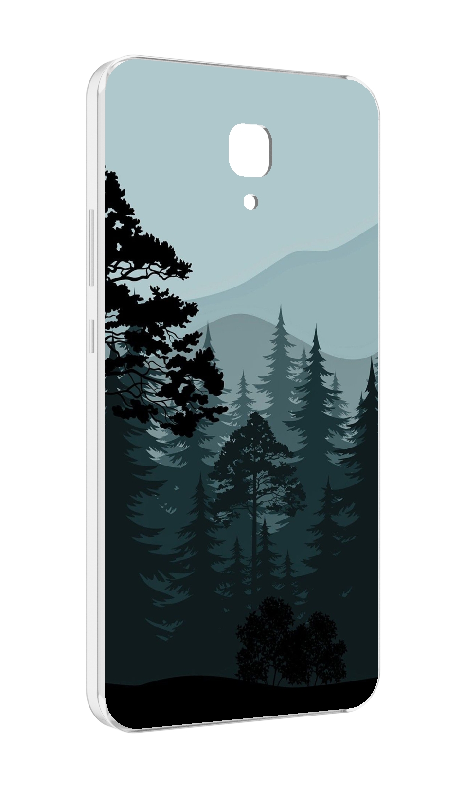 

Чехол MyPads темный лесочек для Meizu M5 Note, Прозрачный, Tocco