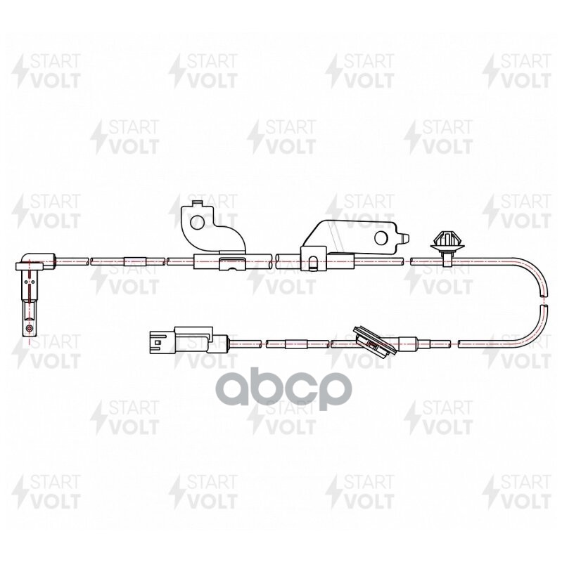 

Датчик ABS для а/м Mitsubishi Outlander (12-)/Lancer X (07-) (-2016) перед. лев. (VS-ABS 1