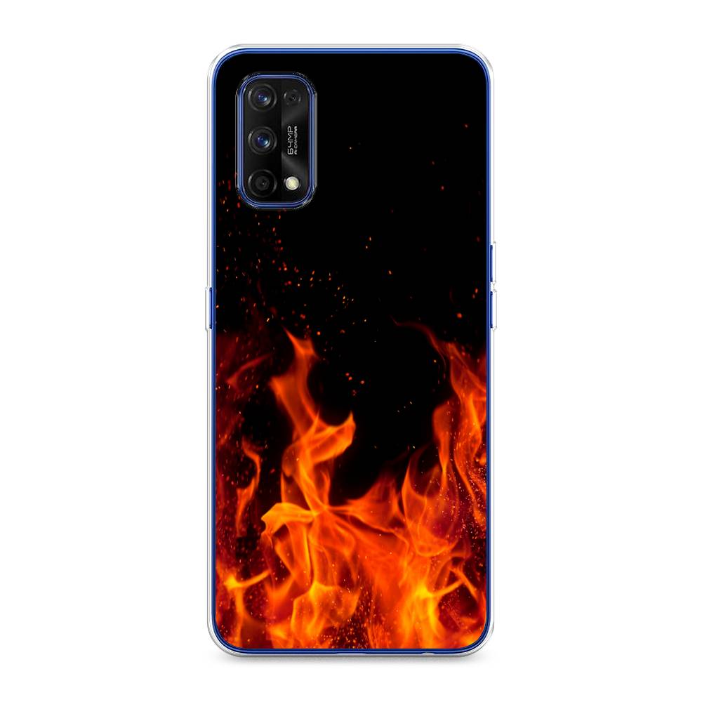 

Чехол Awog на Realme 7 Pro "Все в огне", Разноцветный, 254050-4