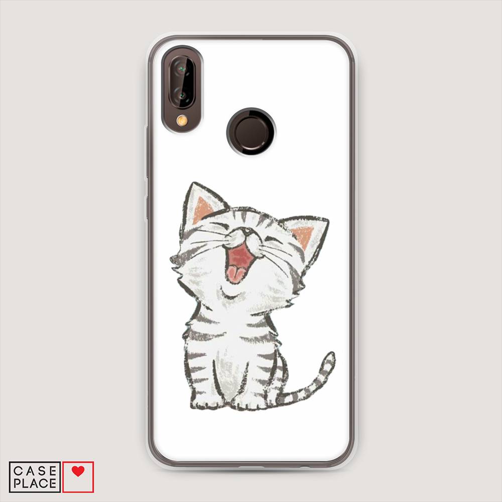 

Чехол Awog "Котенок рисованный" для Huawei Nova 3