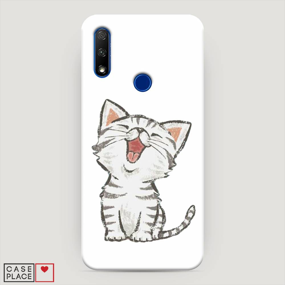 

Чехол Awog "Котенок рисованный" для Honor 9X, 69920-1