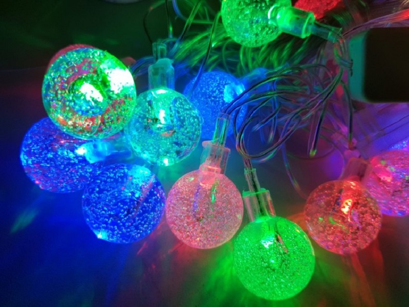 

Световая гирлянда новогодняя NY0141019690450 8 м разноцветный/RGB