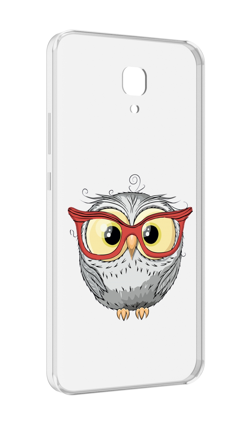 

Чехол MyPads сова-в-красных-очках для Meizu M5 Note, Прозрачный, Tocco