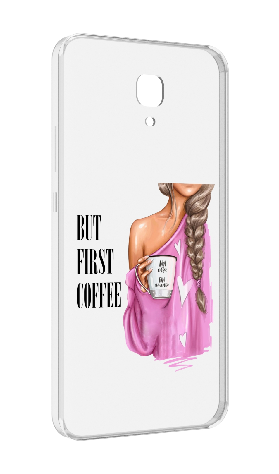 

Чехол MyPads сначала-кофе для Meizu M5 Note, Прозрачный, Tocco
