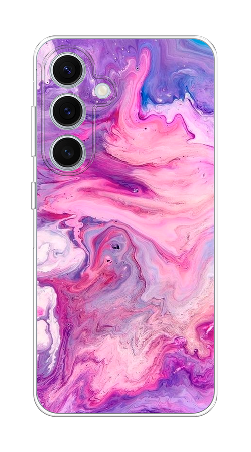 

Чехол на Samsung Galaxy S24 FE 5G "Нежно-розовая абстракция", Розовый, 2109950-1