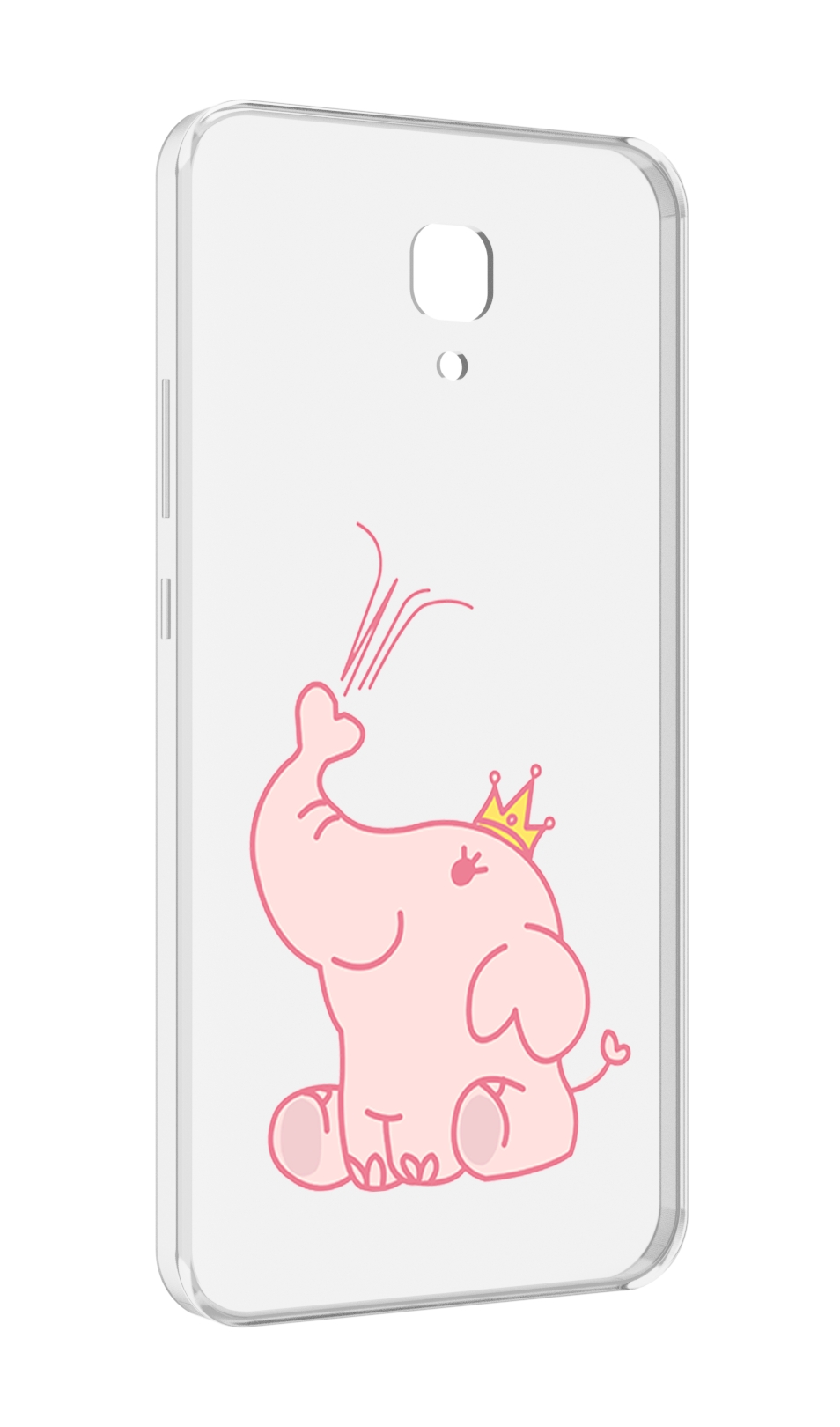 

Чехол MyPads слоник-принц детский для Meizu M5 Note, Прозрачный, Tocco