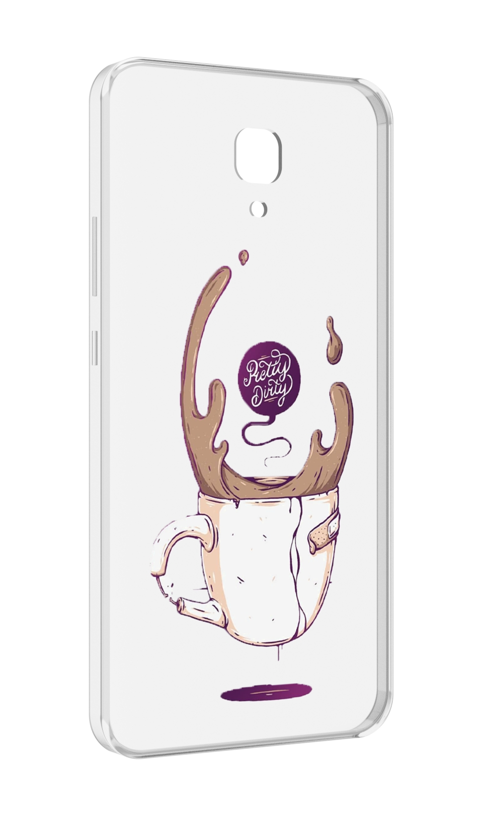 

Чехол MyPads сломанный стаканчик для Meizu M5 Note, Прозрачный, Tocco