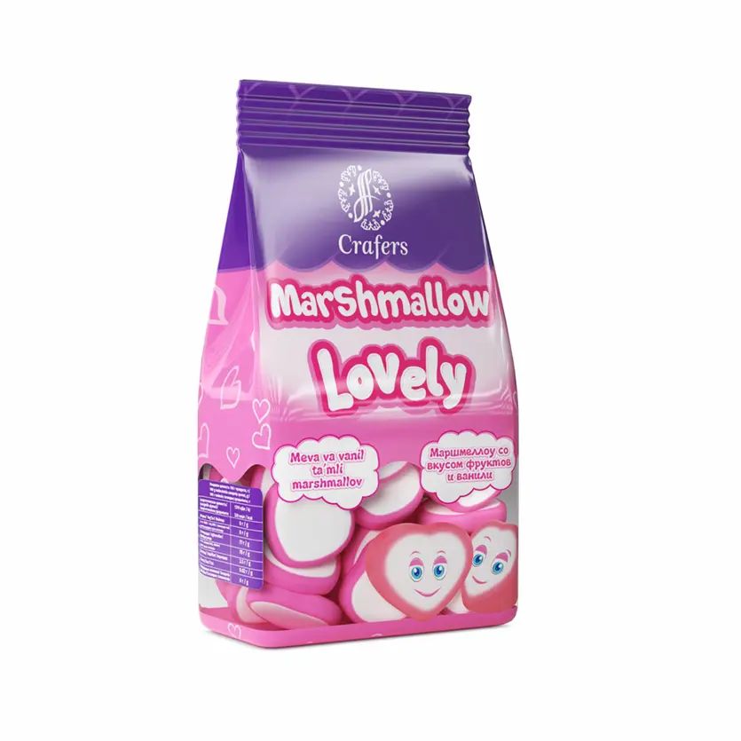 

Маршмеллоу Crafers Marshmallow Lovely со вкусом фруктов и ванили 100 г