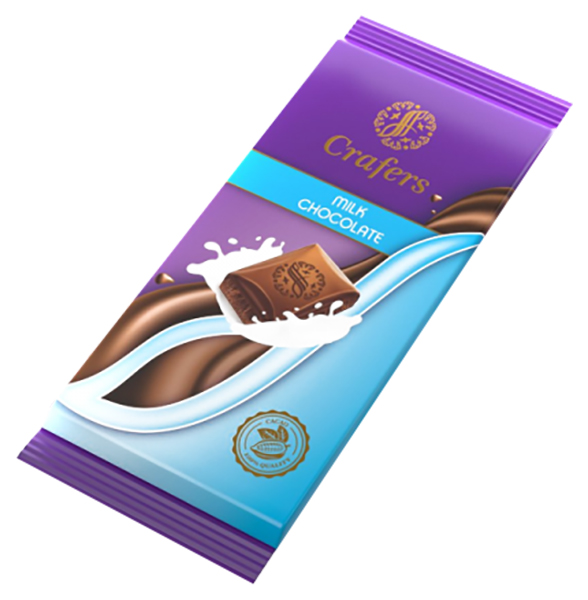 

Шоколад Crafers Milk chocolate молочный пористый 90 г