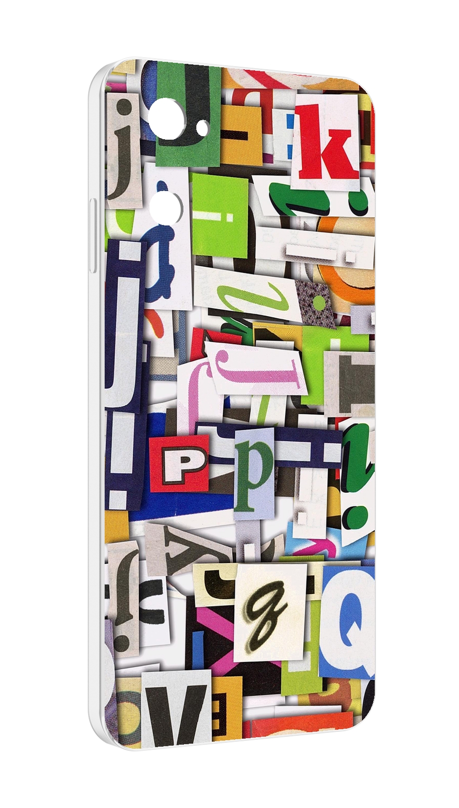 

Чехол MyPads ломанные-буквы для UleFone Note 12 / Note 12P, Прозрачный, Tocco