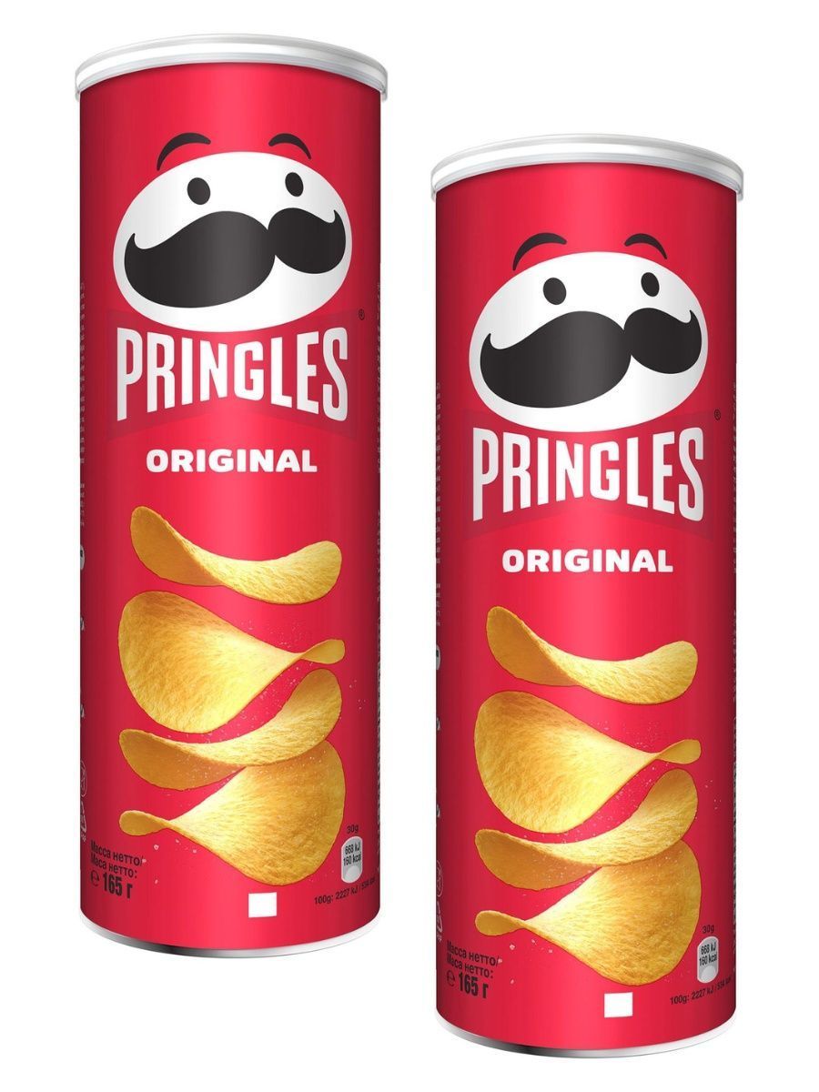 Чипсы картофельные Pringles, 165 г х 2 шт