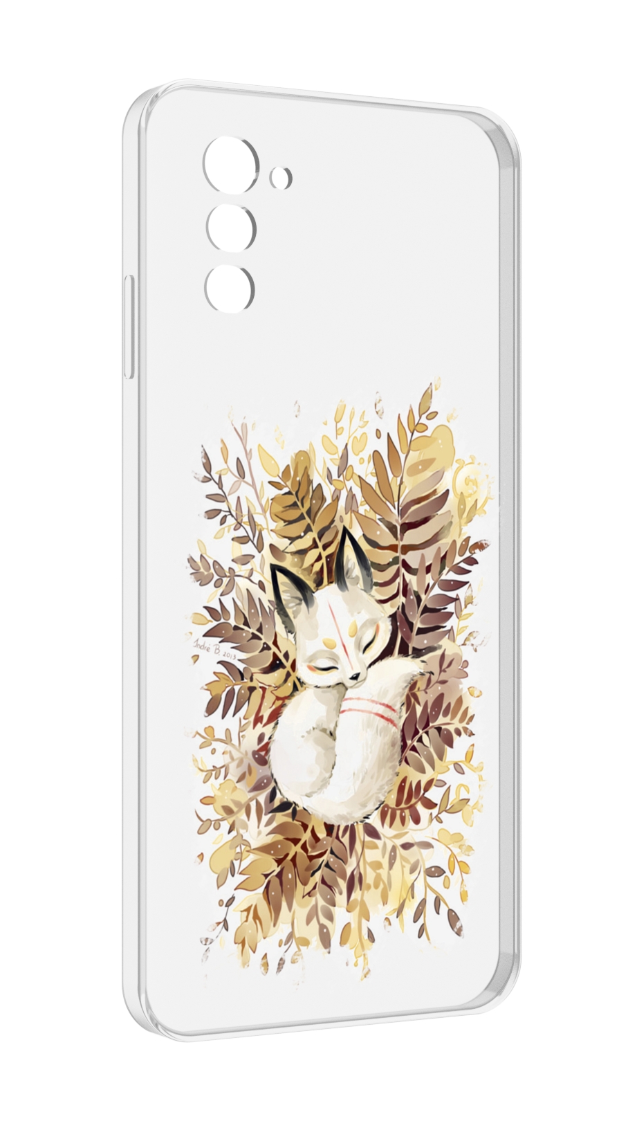 

Чехол MyPads лисенок в траве для UleFone Note 12 / Note 12P, Прозрачный, Tocco