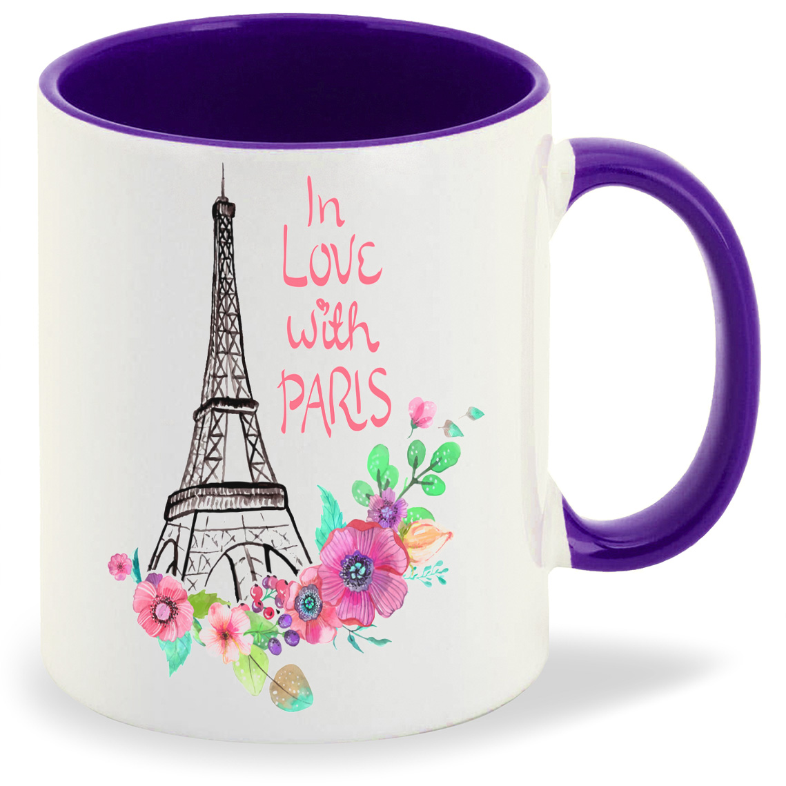 

Кружка CoolPodarok In love with Paris Винтаж