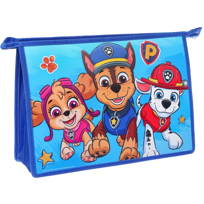 Paw Patrol Папка д/труда А4 молния сверху пластик ПТР-22 Щенячий патруль