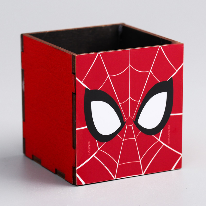 MARVEL Органайзер для канцелярии Spider-man, Человек-паук, 65 х 70 х 65 мм