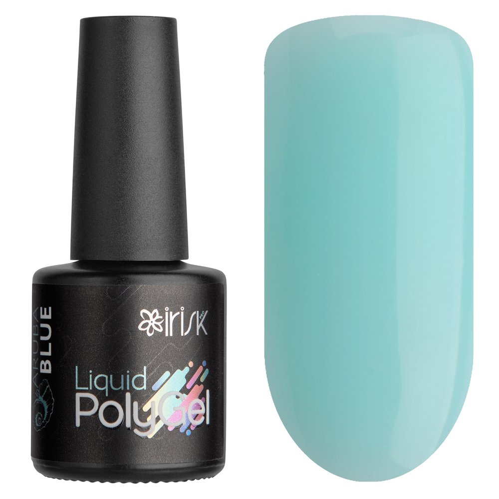 

Жидкий полигель Liquid PolyGel, 10мл IRISK 21 Aruba Blue