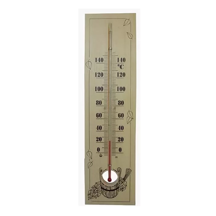 фото Термометр для сауны стеклоприбор тс исп.9 (дерево)