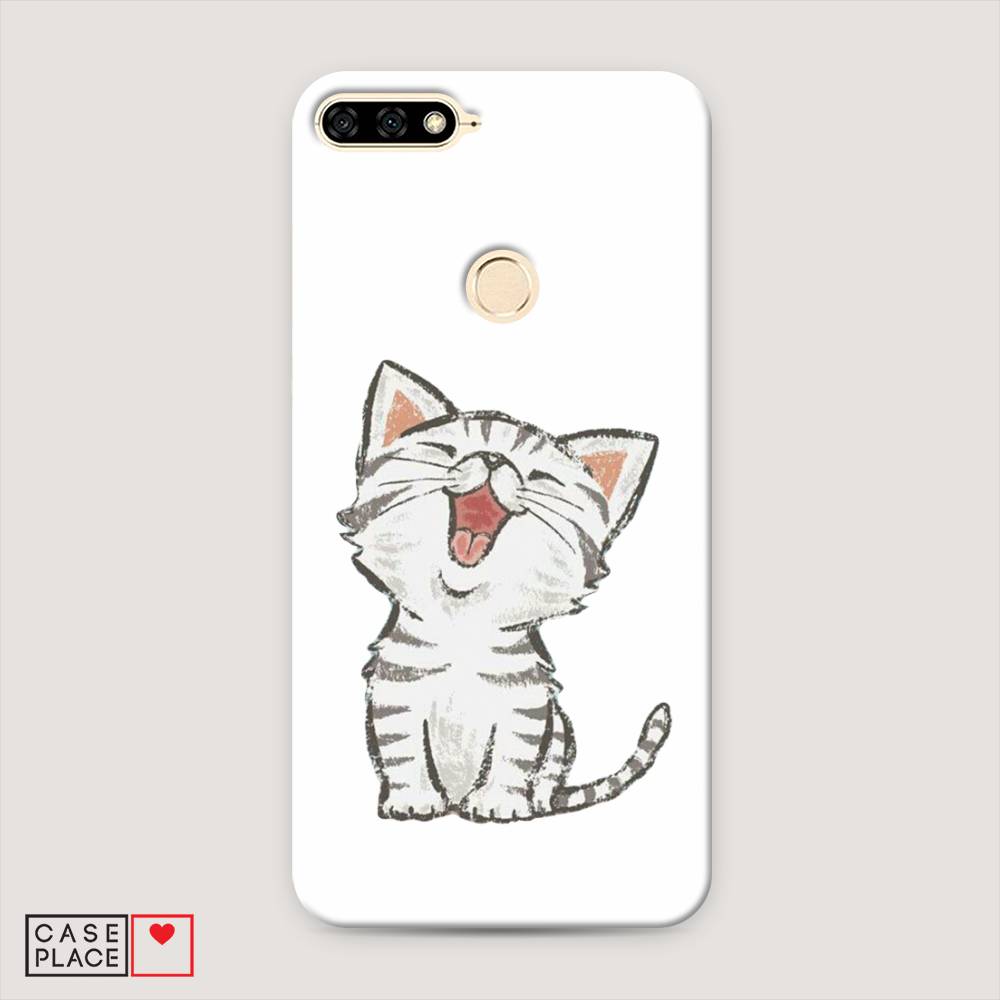 

Чехол Awog "Котенок рисованный" для Honor 7A Pro, 65420-1