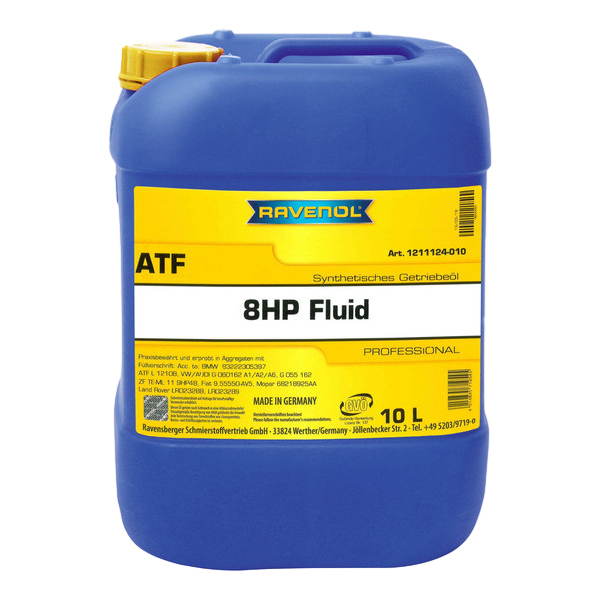 

Трансмиссионное масло RAVENOL 121112401001999 ATF 8 HP Fluid