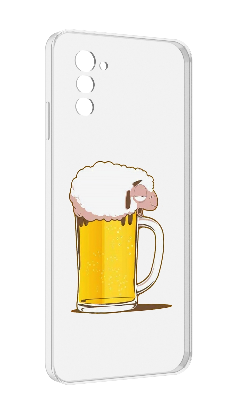 

Чехол MyPads кружка пива для UleFone Note 12 / Note 12P, Прозрачный, Tocco