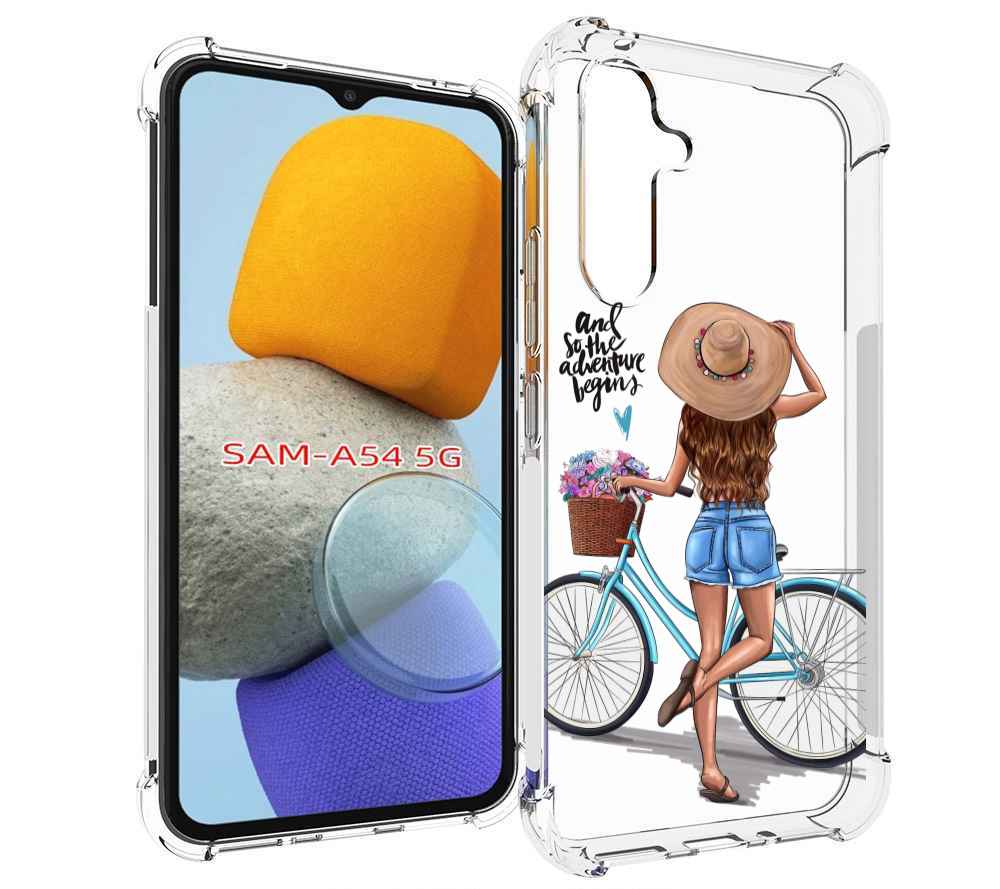 

Чехол MyPads Adventure женский для Samsung Galaxy A54, Tocco
