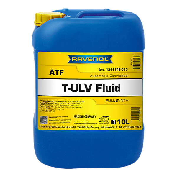 

Трансмиссионное масло RAVENOL 121114601001999 ATF T-ULV Fluid