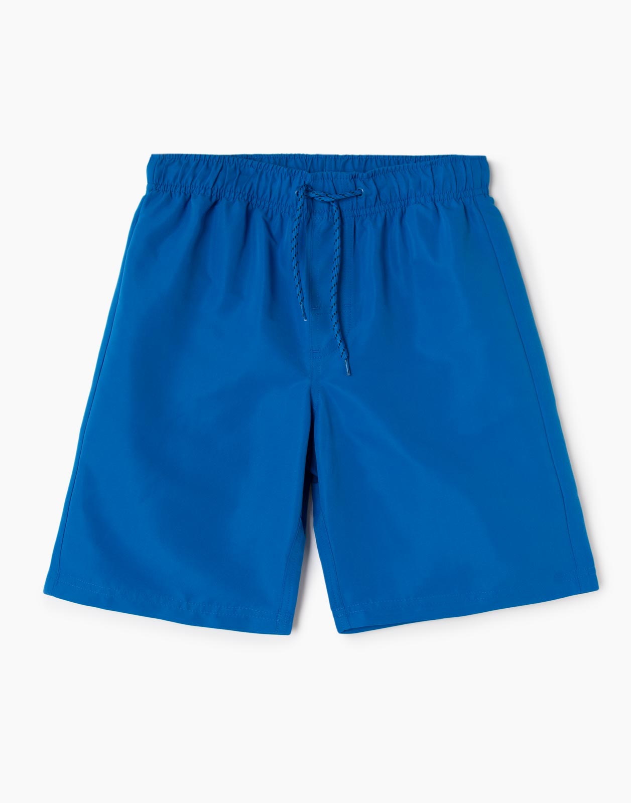 Синие плавательные шорты для мальчика р.134-140