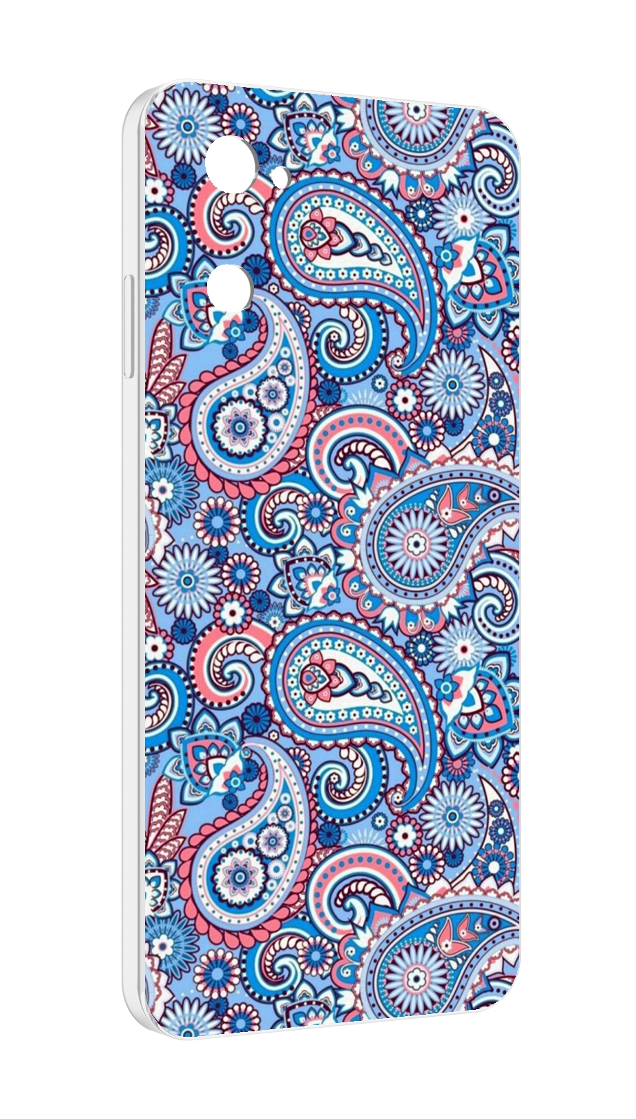 

Чехол MyPads красивый голубой арнамент для UleFone Note 12 / Note 12P, Прозрачный, Tocco
