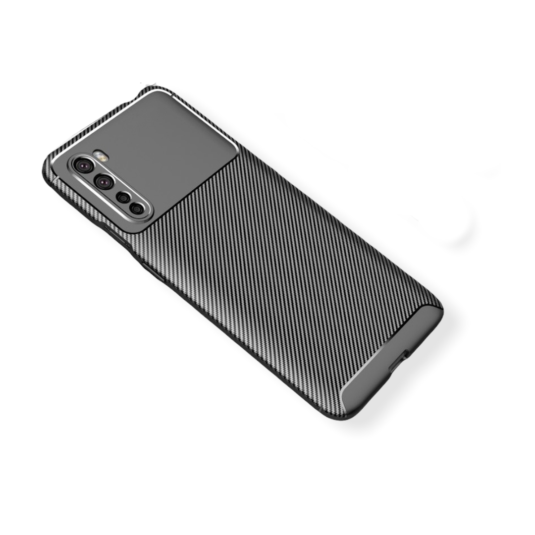 фото Чехол панель-бампер mypads для oneplus nord черная