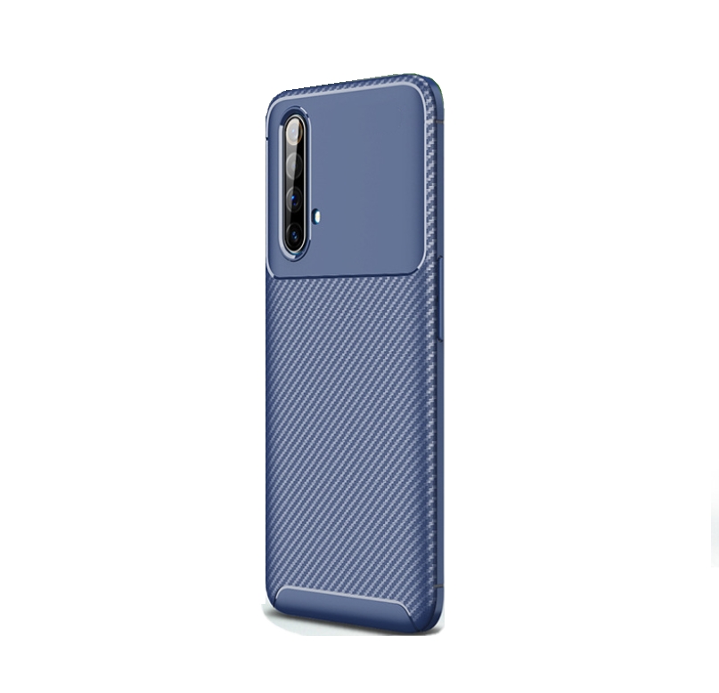 

Чехол панель-бампер MyPads для Realme X3 SuperZoom синяя, Синий