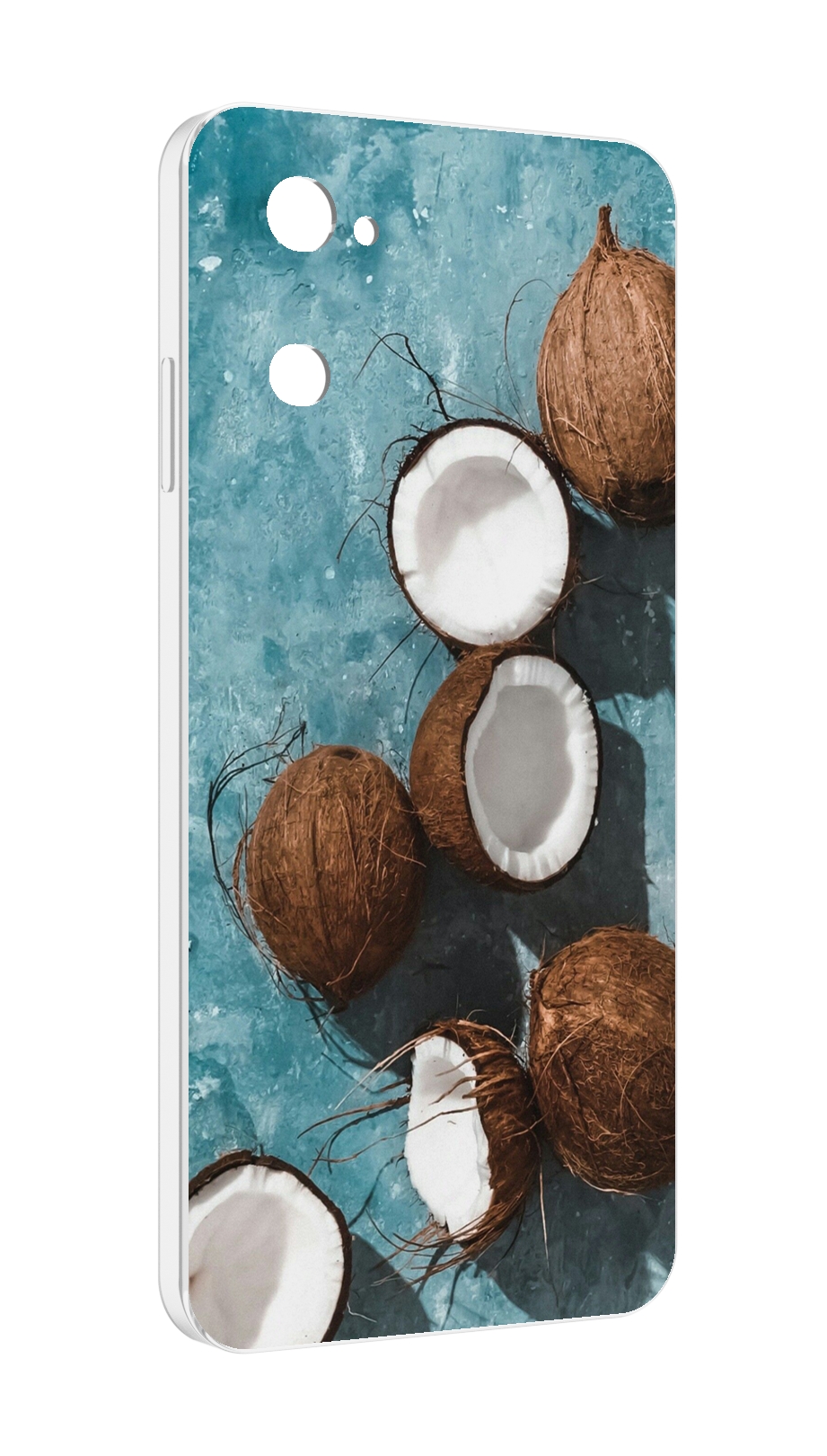 

Чехол MyPads красивые-кокосы для UleFone Note 12 / Note 12P, Прозрачный, Tocco