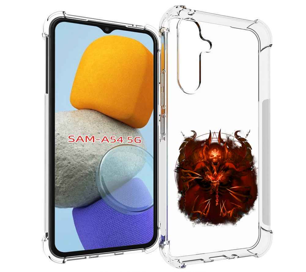 

Чехол MyPads яркий демон для Samsung Galaxy A54, Tocco