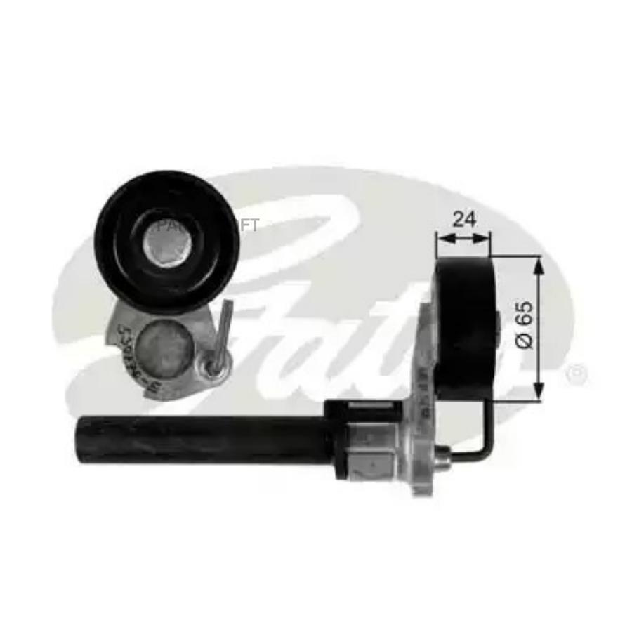 

Натяжитель t39087 drivealign tensioner gates арт. t39087 - Gates арт. T39087