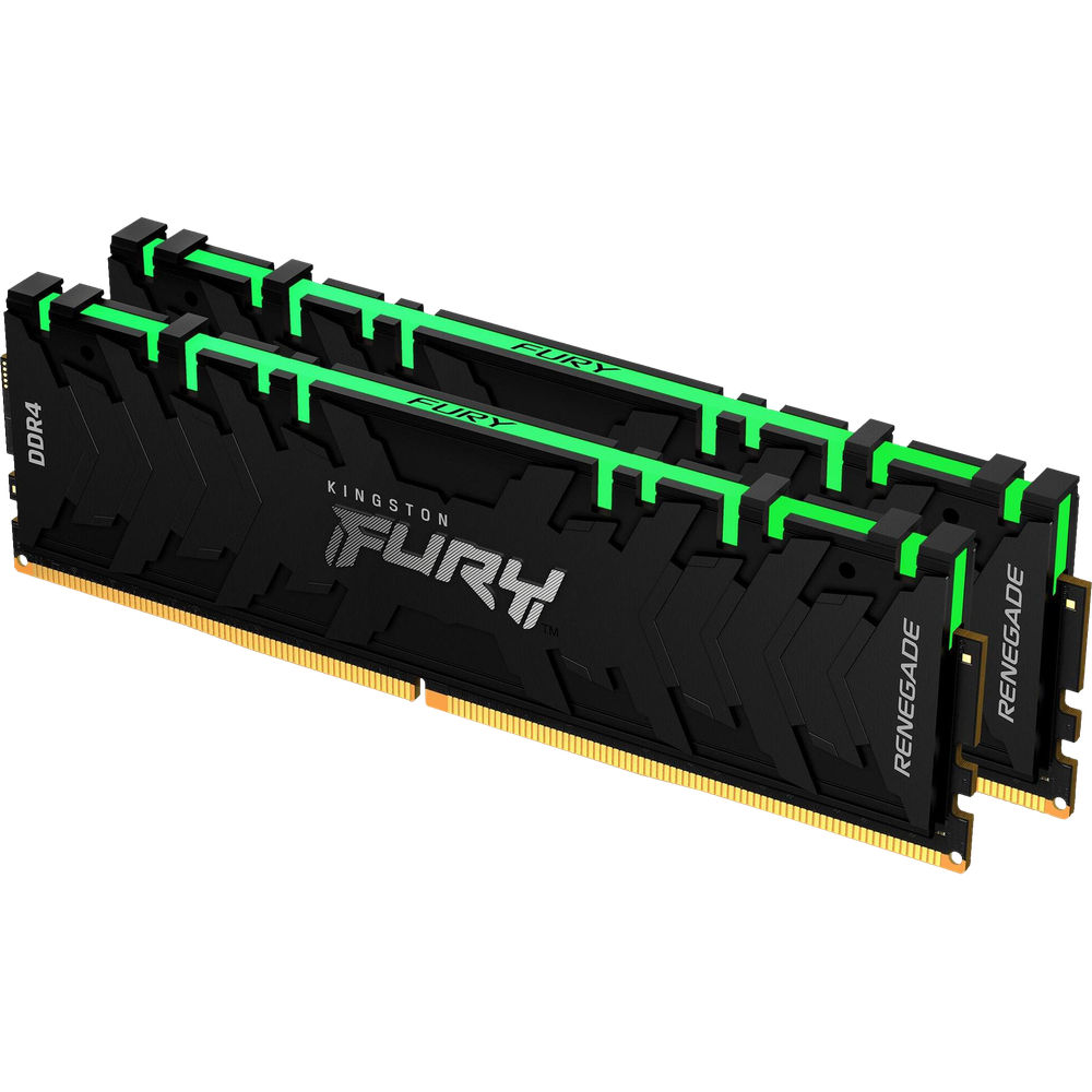

Оперативная память Kingston Fury Renegade RGB Black (KF430C15RBAK2/16), FURY Renegade RGB