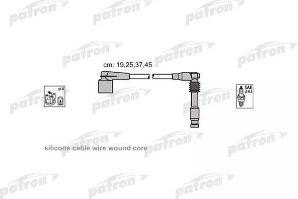 Комплект проводов зажигания PATRON PSCI2002