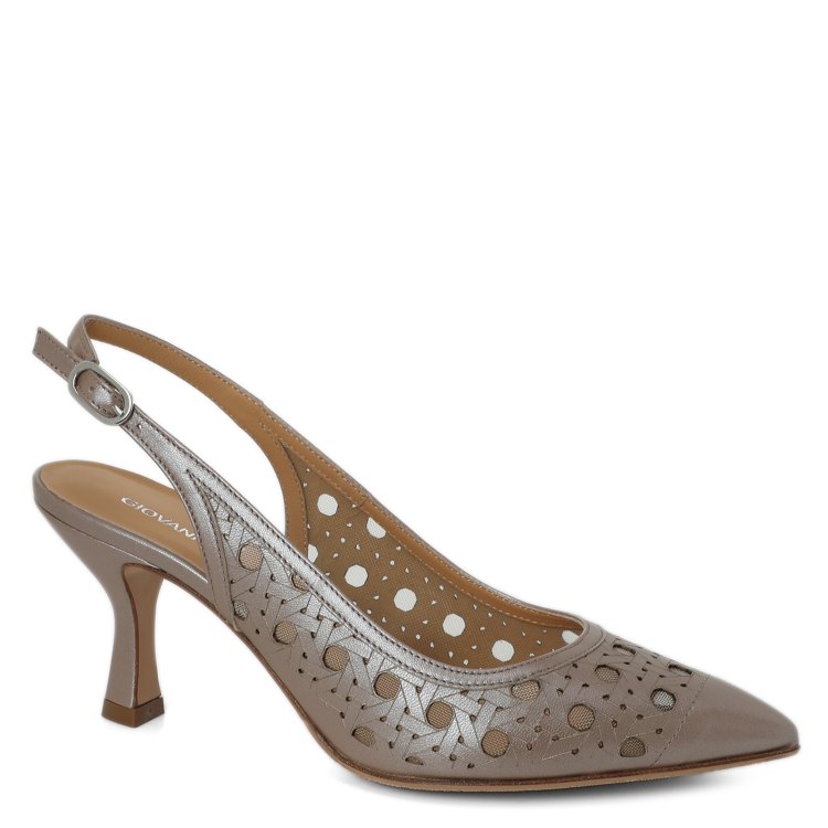 Туфли женские Giovanni Fabiani S23771 серые 39 EU