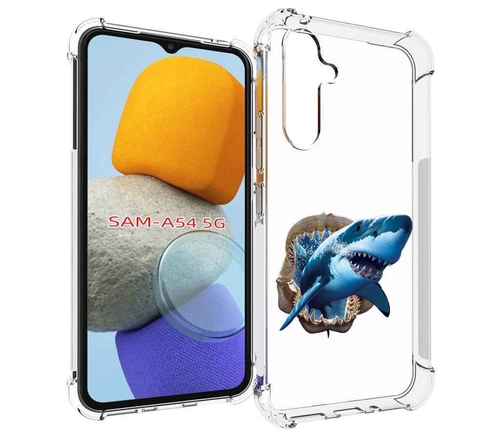 

Чехол MyPads челюсти для Samsung Galaxy A54, Tocco