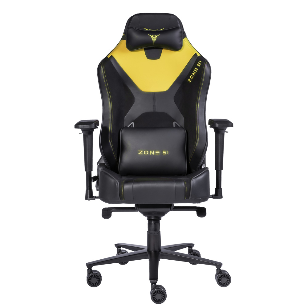 фото Кресло компьютерное игровое zone 51 armada black-yellow