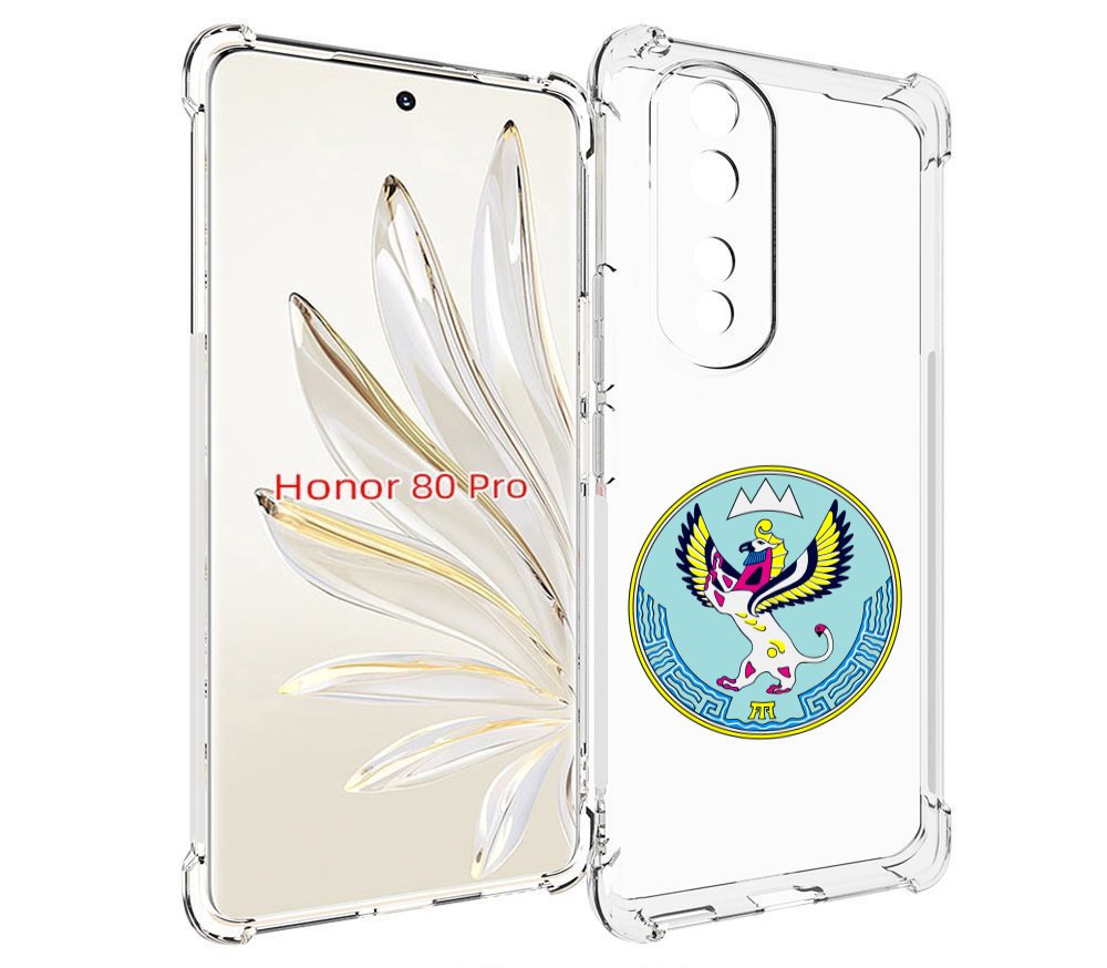 

Чехол MyPads герб-алтаи-горно-алтаиск для Honor 80 Pro, Прозрачный, Tocco