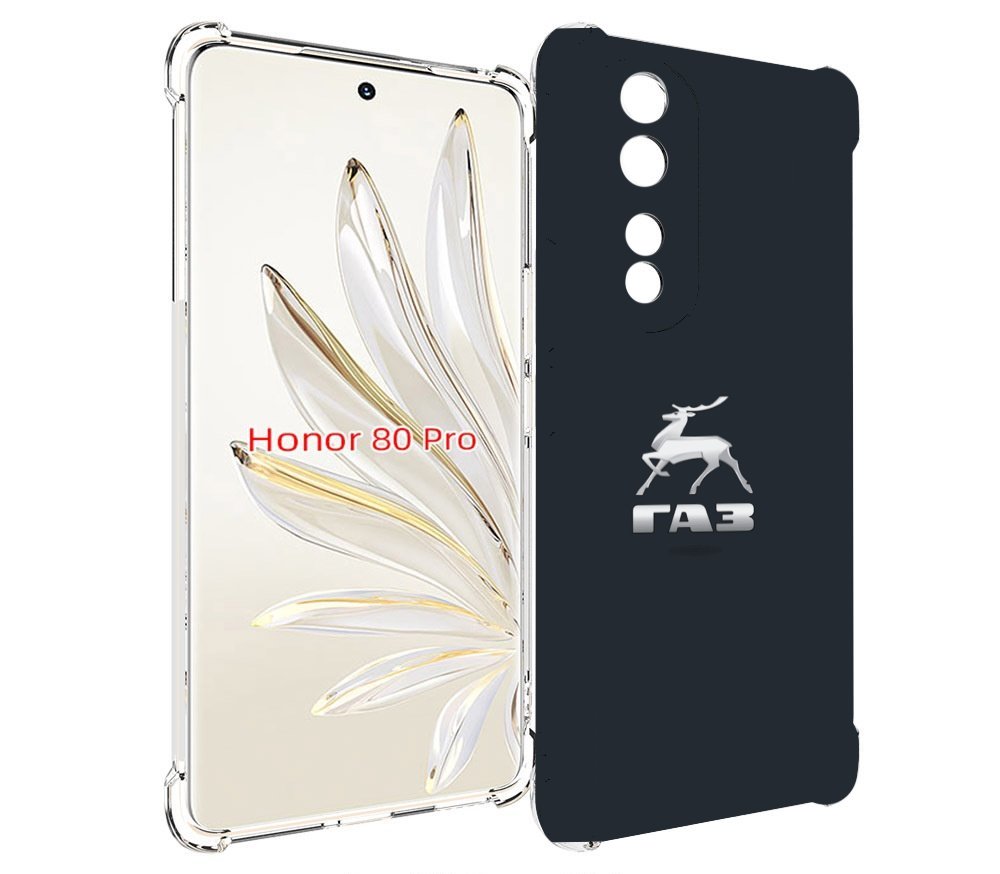 

Чехол MyPads газ-газель для Honor 80 Pro, Прозрачный, Tocco