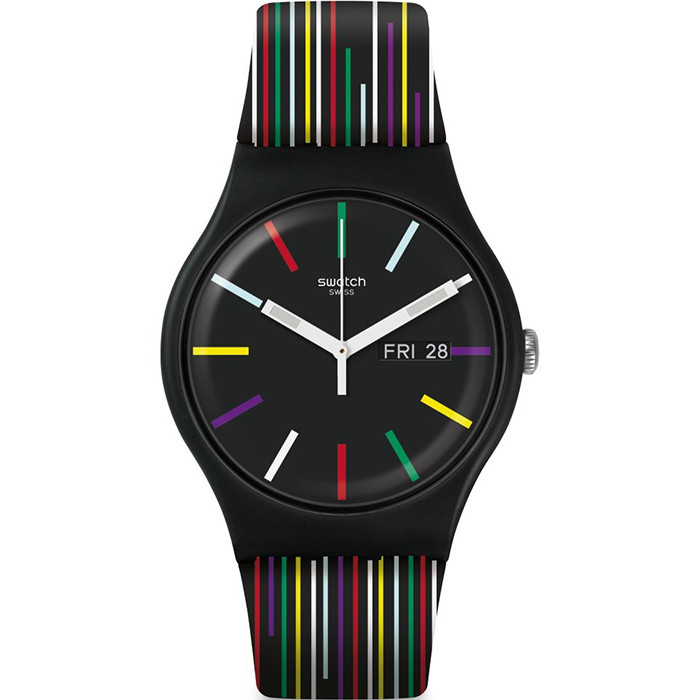 Наручные часы унисекс Swatch SUOB729 черные