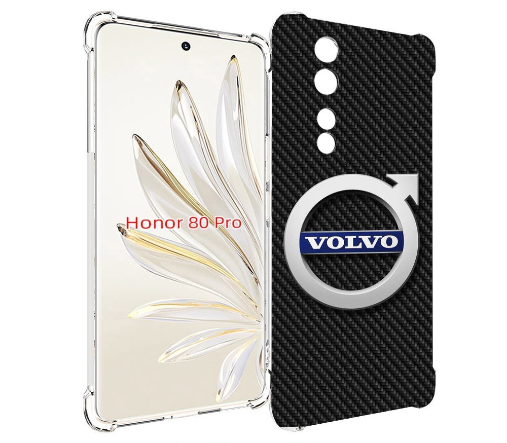 

Чехол MyPads вольво volvo 3 для Honor 80 Pro, Прозрачный, Tocco