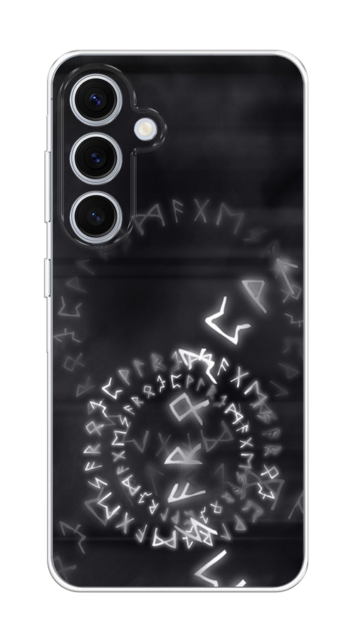

Чехол на Samsung Galaxy S24 FE 5G "Руны", Серый;черный, 2109950-1